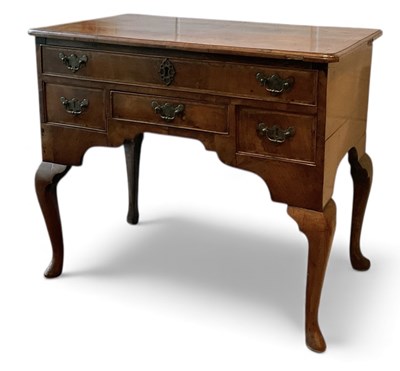 Lot 71 - An early to mid 19th century burr walnut and...