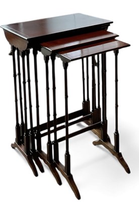 Lot 68 - An Edwardian mahogany and satinwood...