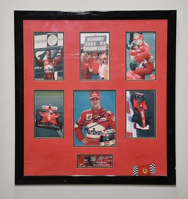 Lot 14 - MOTOR RACING/GRAND PRIX INTEREST; a montage of...