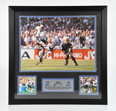 Lot 17 - FOOTBALL INTEREST; a Euro 96 Paul Gascoigne...
