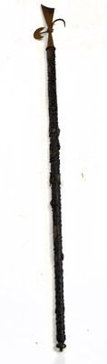 Lot 160 - A decorative halberd