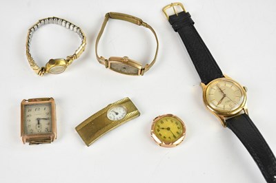 Lot 531 - DOMINANT; a gentleman's 9ct gold cased...