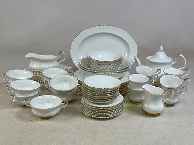 Lot 392 - ROYAL ALBERT; a quantity of  'Val D'or'...