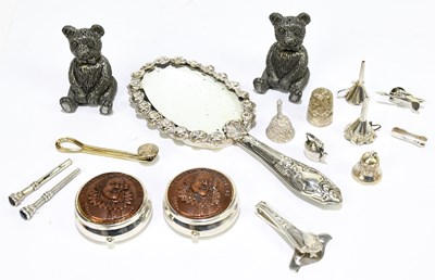 Lot 2511 - A Continental white miniature dressing table...