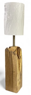 Lot 166 - A hand crafted table lamp formed from...