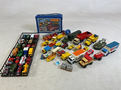 Lot 272 - A quantity of diecast Matchbox playworn cars,...