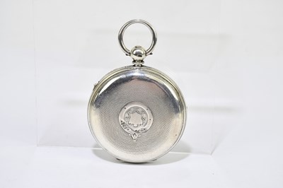 Lot 1820 - RICHARD ELLIOTT; a Victorian hallmarked silver...