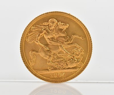 Lot 1044 - An Elizabeth II full sovereign, 1964.