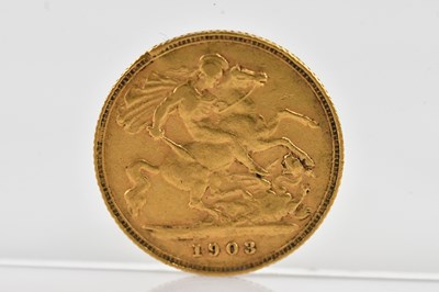 Lot 1101 - An Edward VII half sovereign, 1903.