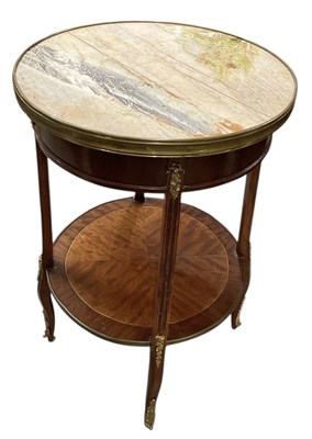 Lot 65 - A reproduction French Empire style circular...