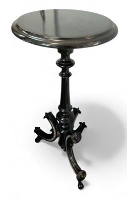 Lot 45 - An interesting late 19th century ebony and...