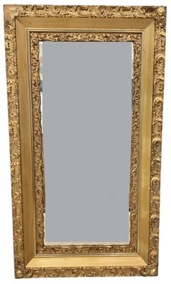 Lot 97 - An early 20th century rectangular gilt framed...