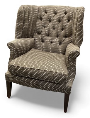 Lot 51 - An early 19th century mahogany framed barrel...