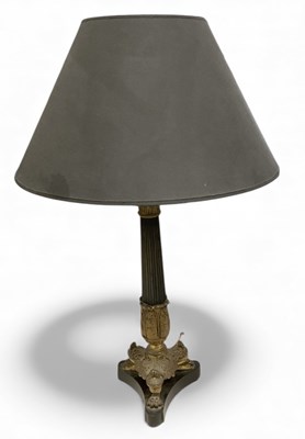 Lot 161 - A modern bronze and gilt bronze classical...