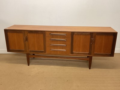 Lot 861 - G PLAN; a Fresco teak sideboard set of four...