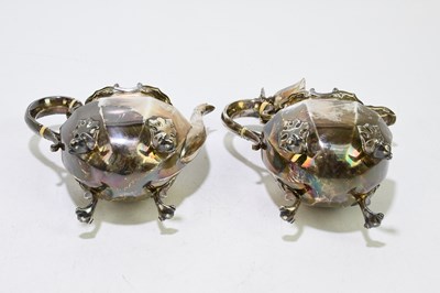 Lot 1104 - WAKELY & WHEELER; a George V hallmarked silver...