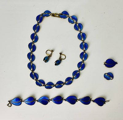 Lot 668 - DAVID ANDERSEN; a Norwegian silver gilt and...