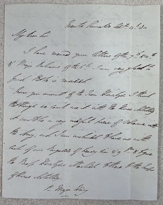 Lot 450 - WELLESLEY (ARTHUR, 1769-1852), 1ST DUKE OF...