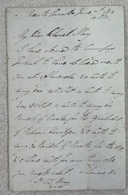 Lot 451 - WELLESLEY (ARTHUR, 1769-1852), 1ST DUKE OF...