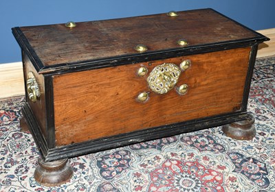 Lot 2714 - A late 17th century Dutch Colonial brass...