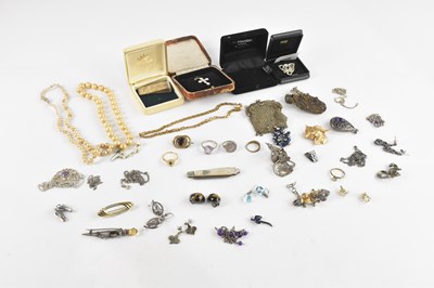 Lot 693 - A collection of Victorian and later costume...