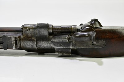 Lot 583 - An Enfield 1864 pattern three-band rifle,...