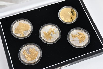 Lot 1108 - 2006 BRITANNIA GOLDEN SILHOUETTE COLLECTION; a...