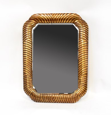 Lot 82 - ANTHONY REDMILE; a mirror with stylised 1930s...