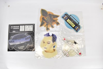 Lot 308 - GARY NUMAN; five shaped picture discs...