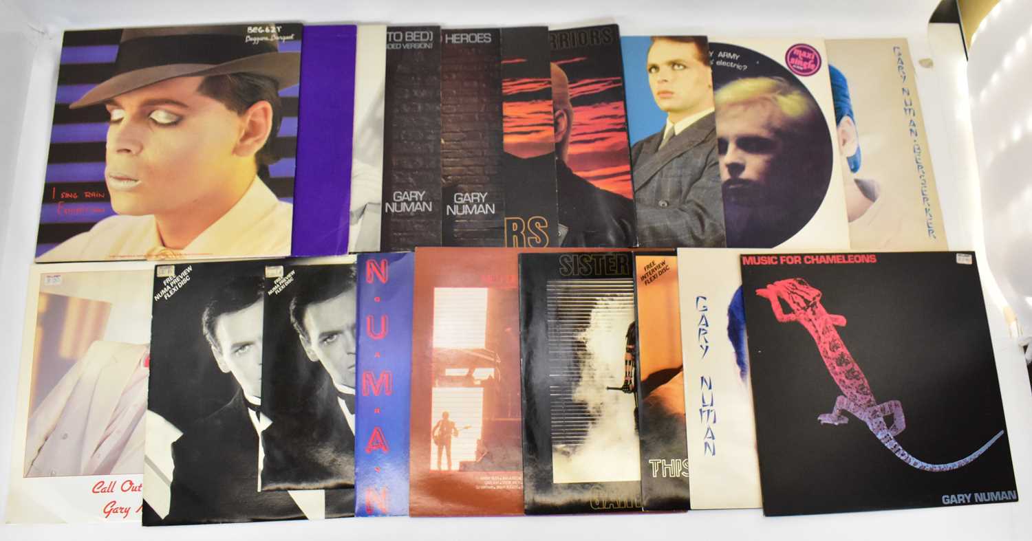 Lot 317 - GARY NUMAN; nineteen 12" and 10" singles...