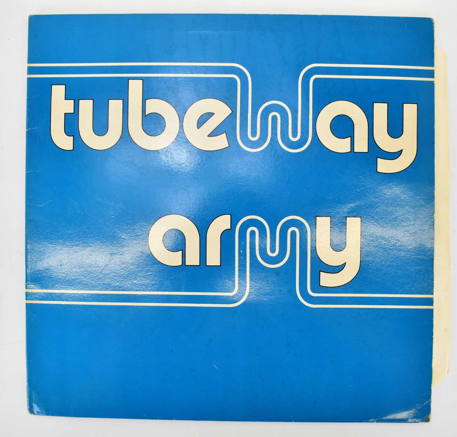 Lot 306 - GARY NUMAN; 'Tubeway Army' album on blue vinyl,...