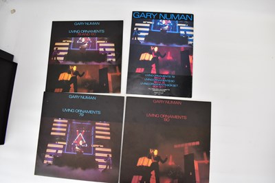 Lot 313 - GARY NUMAN; 'Living Ornaments' '79 and '80,...