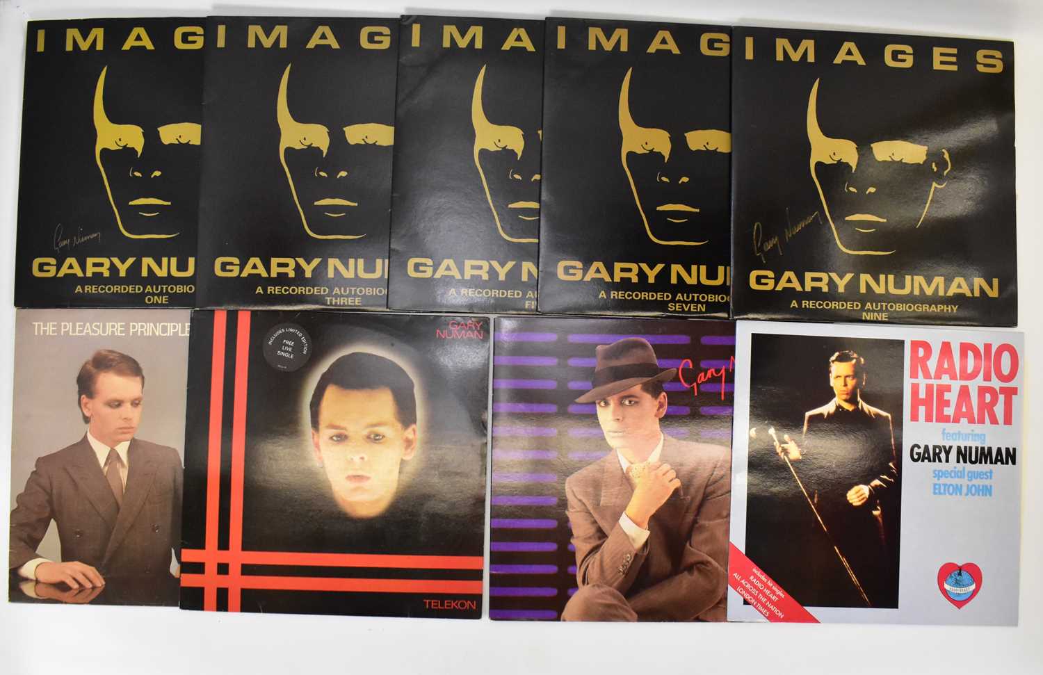 Lot 322 - GARY NUMAN; ten LP set 'Images' comprising...