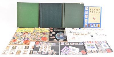 Lot 597 - A quantity of world stamps in various albums.