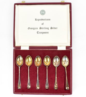 Lot 864 - A cased set of six reproduction Georgian...