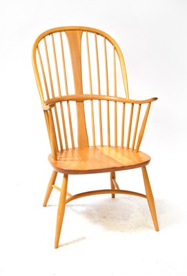 Lot 67 - ERCOL; a comb back double row chairmaker's...