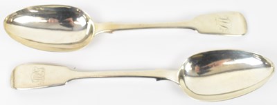 Lot 780 - A William IV hallmarked silver teaspoon,...