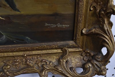 Lot 722 - DOROTHY GARRETT; oil on board, still life,...