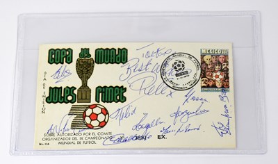 Lot 757 - BRAZIL 1970; a first day cover bearing the...