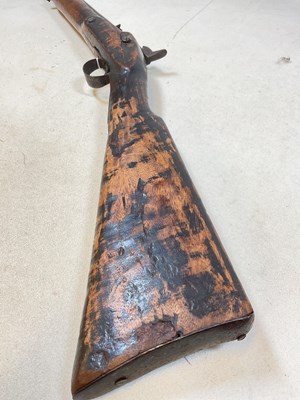 Lot 152 - A Brown Bess style conversion to percussion...