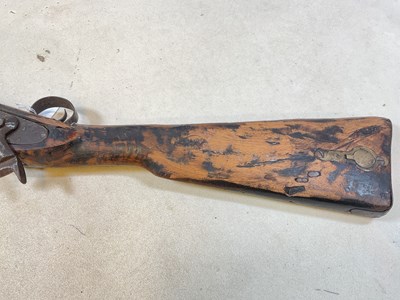 Lot 152 - A Brown Bess style conversion to percussion...