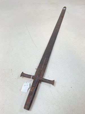 Lot 155 - A Dervish ' Type'  sword, Omdurman battlefield...