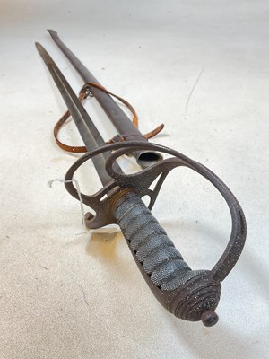 Lot 156 - An 1822 pattern artillery officer's sword,...