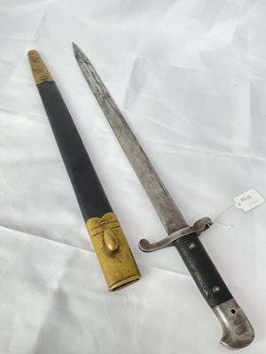 Lot 162 - A Wilkinson Sword Martini Henry sword bayonet,...