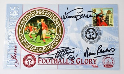 Lot 767 - A first day cover bearing the signatures of...