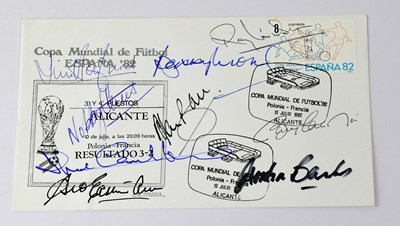 Lot 774 - WORLD CUP 1966; a first day cover bearing...