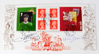 Lot 766 - A first day cover bearing the signatures of...