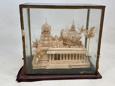 Lot 16 - A very unusual model of an unknown palace...