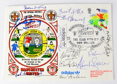 Lot 747 - MANCHESTER UNITED 1968; a first day cover...