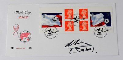 Lot 751 - DIEGO MARADONA; a first day cover bearing the...